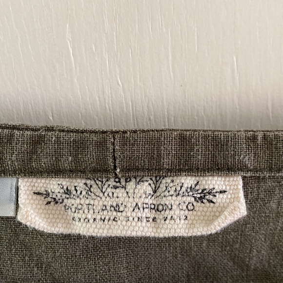 Portland Apron Company linen art tunic - Picture 5 of 6